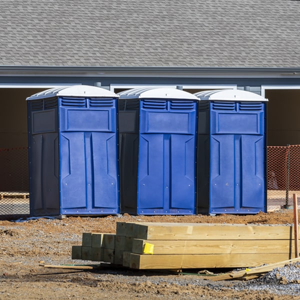 how can i report damages or issues with the porta potties during my rental period in Lakeland Georgia